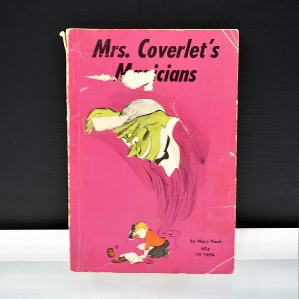 Mrs Coverlets Magicians By Mary Nash Vintage 1970 Softcover Scholastic Book